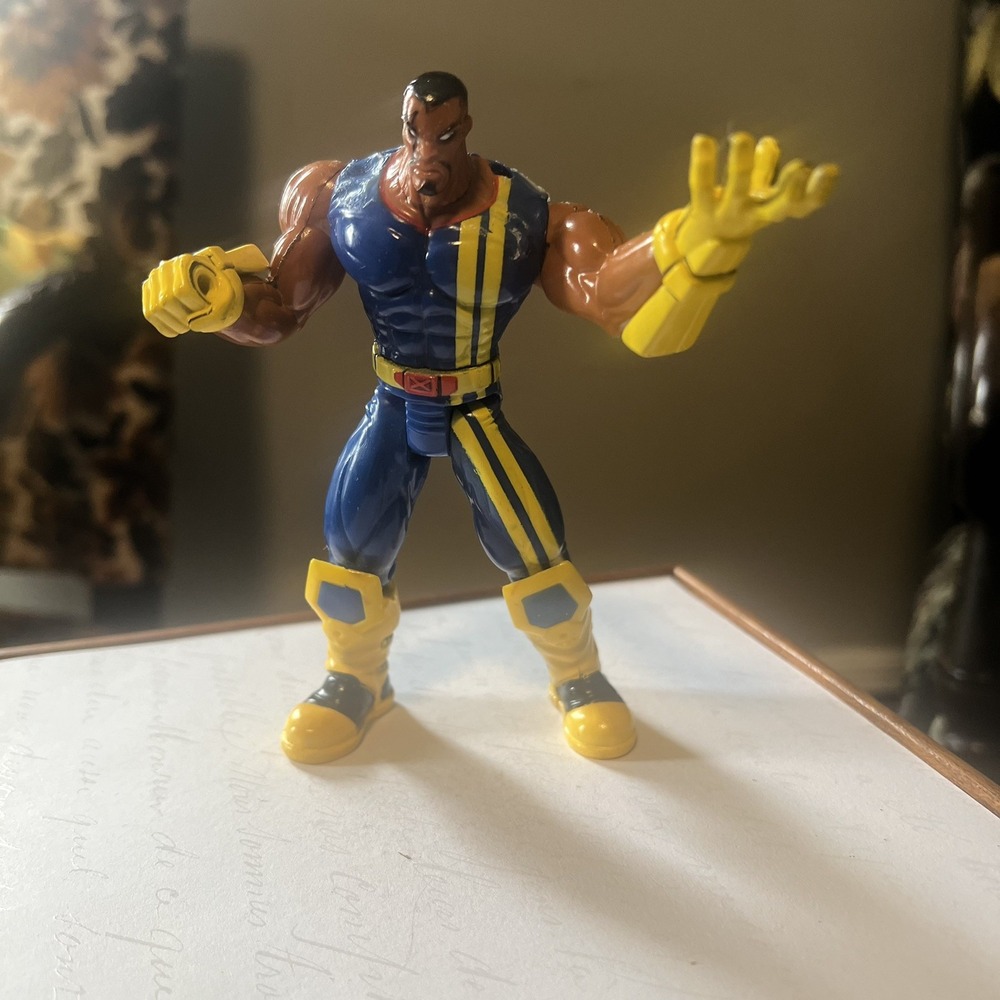 VTG Toybiz 1997 Future Bishop Action Figure Wing Attack X-Men Missile Flyers-